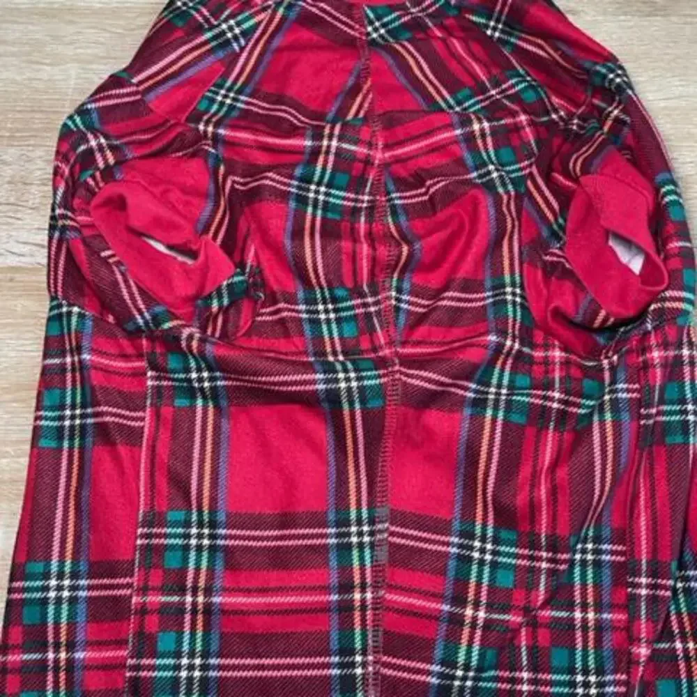 Dog Flannel PJs -‎ Brinkly Plaid - Size XL